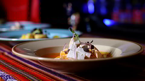 A dish at the restaurant 