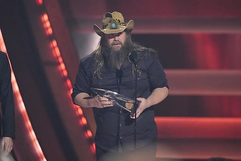 Chris Stapleton dominates CMAs, but Morgan Wallen gets entertainer of the year