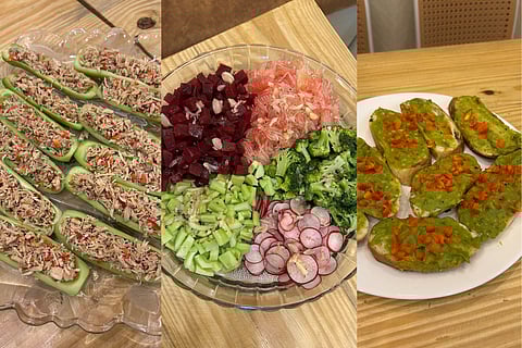 Dishes at the eatery 