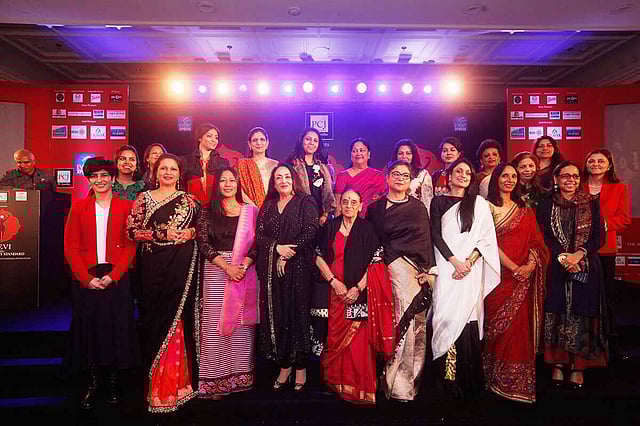 Winners from the first Devi Awards in Delhi, 2014