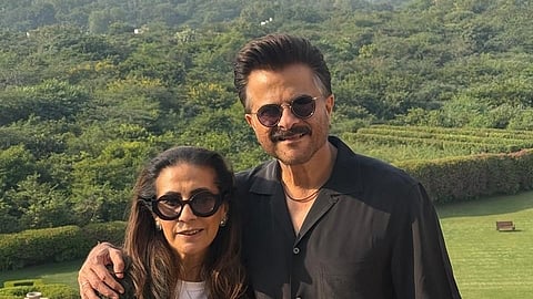 Anil Kapoor and his wife Sunita Kapoor visit Taj Mahal, share postcards