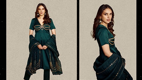 Aditi Rao Hydari in Raw Mango’s Garland Collection