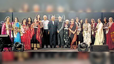 The distinguished women at the Devi Awards event