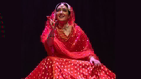 In frame: Arpita Chatterjee as Gauhar Jaan 