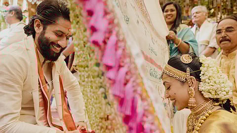 Naga Chaitanya and Sobhita Dhulipala