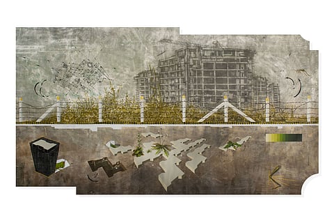 This upcoming exhibition explores displacement and identity through art