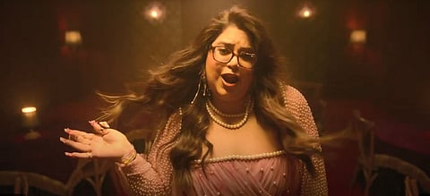 In frame: Natania in the music video ‘Nautanki’