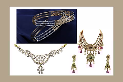 Pieces from the bridal collection