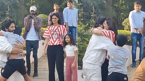 Allu Arjun with family 