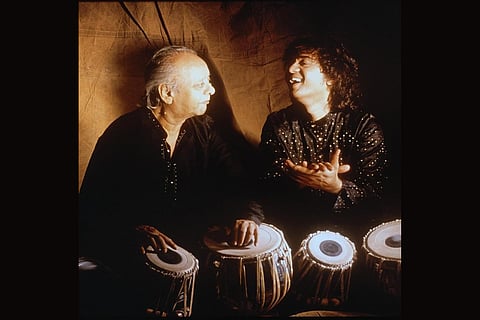Remembering Ustad Zakir Hussain through his unseen photos!