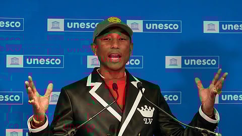 Pharrell Williams named UNESCO goodwill ambassador for artistic education and entrepreneurship
