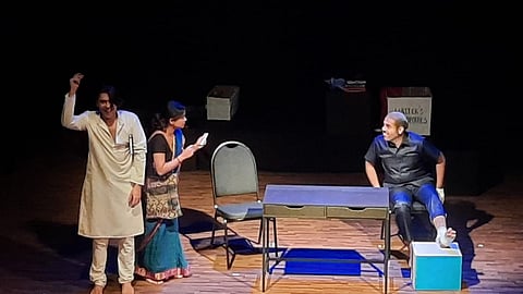 Still from the play