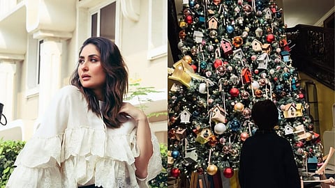 Kareena Kapoor Khan (L); Taimur Ali Khan (R)