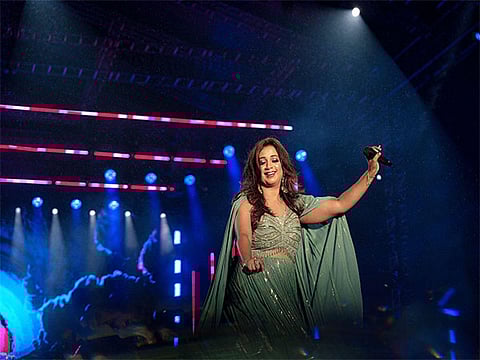 Shreya Ghoshal attends Coldplay's gig with ‘70+ year old dad’ and hubby Shiladitya