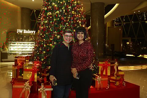 Rukshana (L) and Suneha