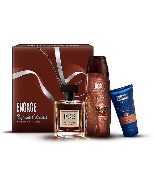 Engage Gift Exquisite Collection Luxury Grooming Set for Men