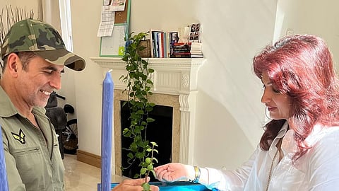 Akshay Kumar and Twinkle Khanna