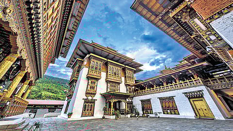 Holding fort in the happiest country