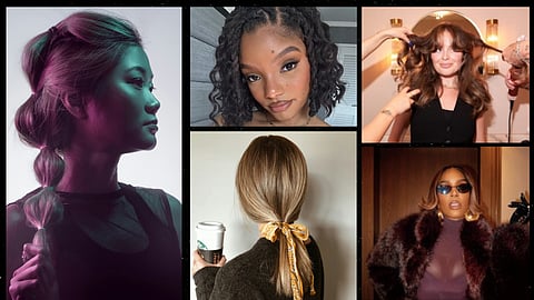 A very demure, very cutesy year-end: 2024’s most adorable hair trends