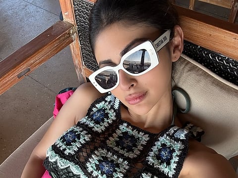 Mouni Roy’s holiday look includes a stunning crochet co-ord set 