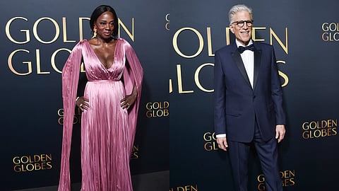 Viola Davis (L) and Ted Danson