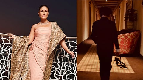 Kareena Kapoor (L); Taimur Ali Khan (R)