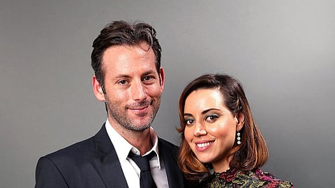 Jeff Baena and Aubrey Plaza