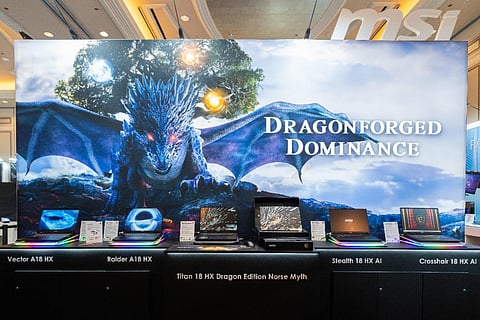 MSI unveils new laptop lineup featuring NVIDIA GeForce RTX 50 Series at CES 2025