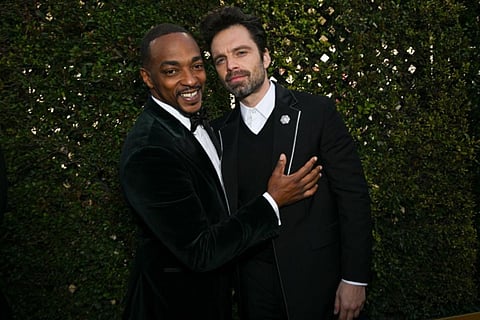 (L-R) Anthony Mackie, Sebastian Stan 