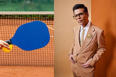 Karan Johar champions pickleball as the brand ambassador for Indian Open 2025