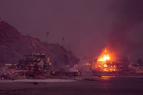 Actor Steve Guttenberg returns to his once-lush LA neighborhood now charred by devastating wildfire