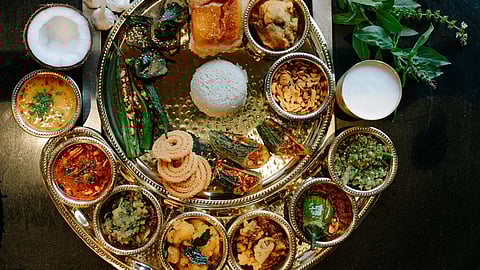 Kolhapuri thali 