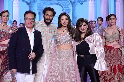 Anjalee & Arjun Kapoor with their showstoppers