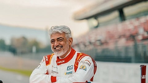 Congratulations pour in after Ajith Kumar's third place win at Dubai 24H series