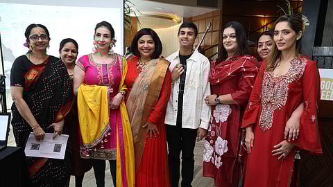 Aruna, Vimmi , Rachna, Akhil, Apsara, Madhura, and Shyana