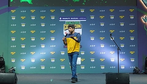 Rahul Subramanian reveals his dream superhero teammate in a chat with us at Bangalore Comic-Con 2025