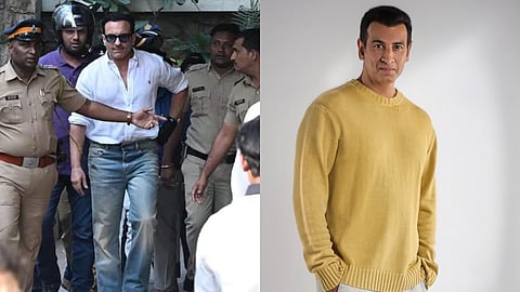 Saif Ali Khan (L); Ronit Roy (R)