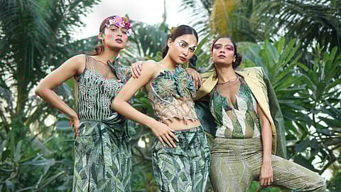 Designer Abhishek Dutta unveils his winter capsule collection with an exclusive shoot with Indulge