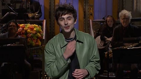 Timothée Chalamet returns to SNL with humour, music and Hollywood reflections