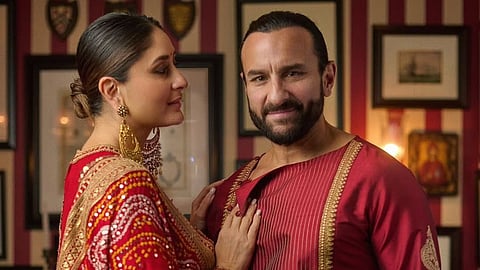 Kareena Kapoor and Saif Ali Khan 