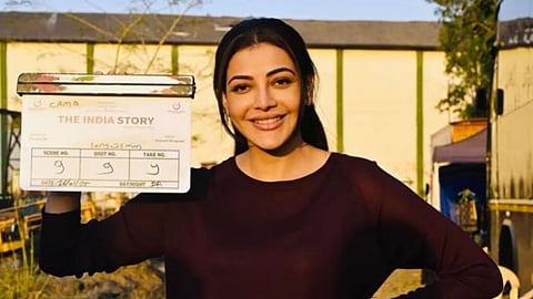Kajal Aggarwal begins filming for ‘The India Story’ in Pune