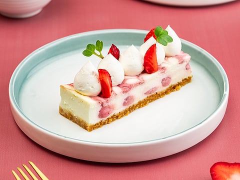 Strawberry cheesecake