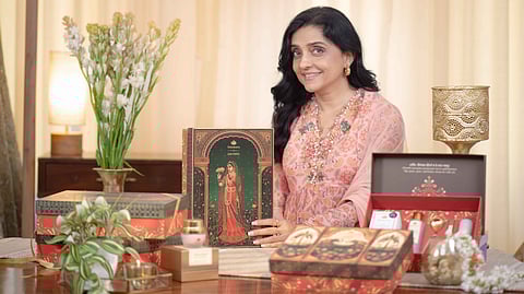 This ayurvedic beauty and skincare label collaborates with celebrity stylist Ami Patel to unveil luxury bridal gift sets for the wedding season