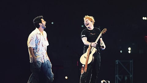 Armaan Malik and Ed Sheeran