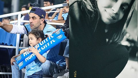 Ranbir Kapoor and Raha Kapoor (L); Shaheen Bhatt (L)