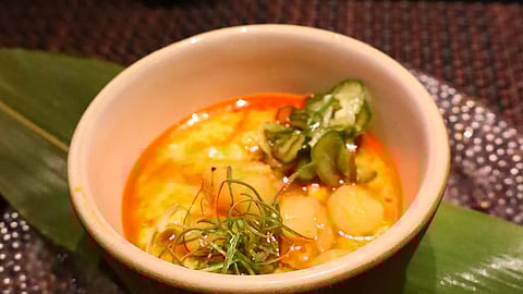 Hokkaido Scallops Panta Bhaat