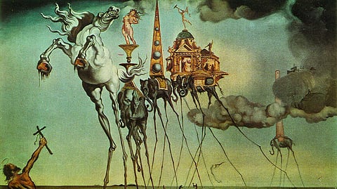 An artwork by Dali 