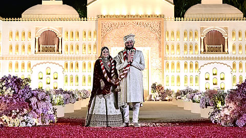 Diva Shah and Jeet Adani