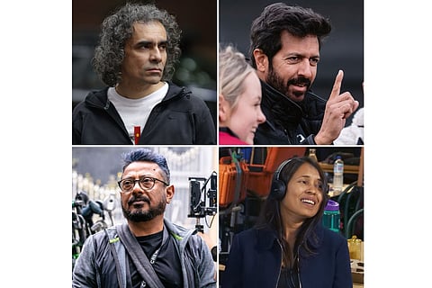 (Clockwise from left) Filmmakers Imtiaz Ali, Kabir Khan, Rima Das and Onir