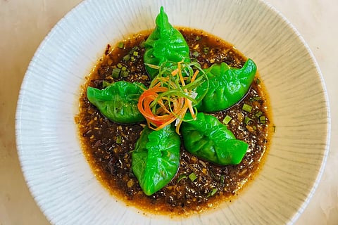 Asparagus water chestnut veg XO